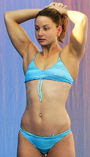Sexy Swimmer Flavia Delaroli