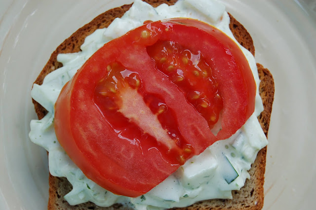 Cucumber Sandwich Spread. Seasonal Summer recipe