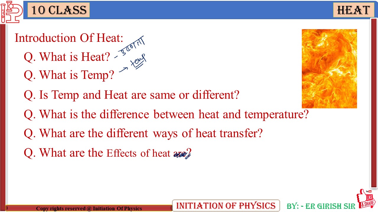 Heat - 02. Question related Heat