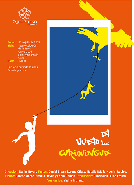 Este 31 de julio, Quito Eterno presenta "El vuelo del Curiquingue" en el Teatro Calderón de la Barca-USFQ.