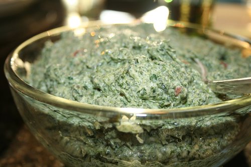 count down to Thanksgiving #8- spinach dip appitizer...