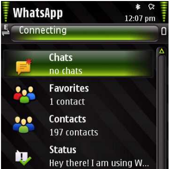 Applikasi WhatsApp untuk Ponsel Java