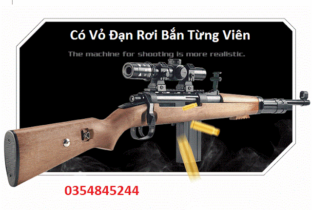 Súng đạn thạch mô hình k98