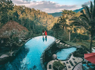 tropical honeymoon places - Ubud Bali
