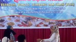 Lomba Cipta Menu Meriahkan HKG PKK ke 44 Tahun 2016 Tingkat Kab.Kep.Selayar