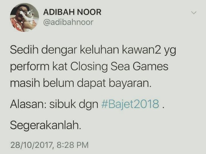 #Bajet2018 Adibah Noor Sebagai Medium Penyebar Kebencian Terhadap Kerajaan