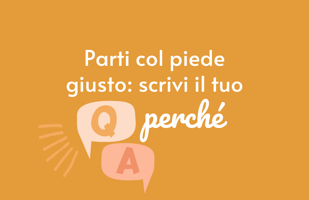 aprire un blog: parti col piede giusto e scrivi il tuo Perché