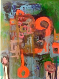 "untitled"    mixed media on canvas