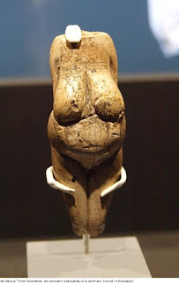 "The Venus" from Kostenki, an old statuette of a lady, found in Kostenki