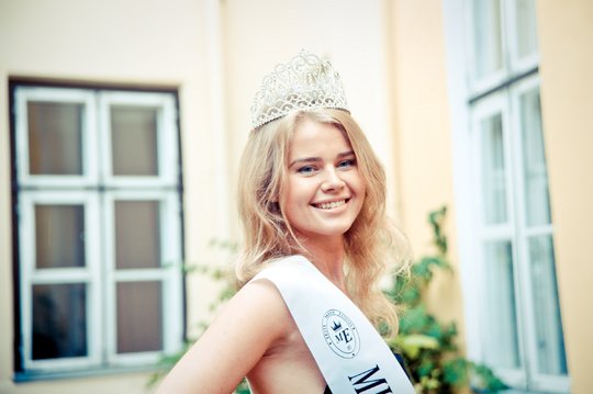 Miss Estonia or Miss Eesti 2012 winner Katlin Valdmets
