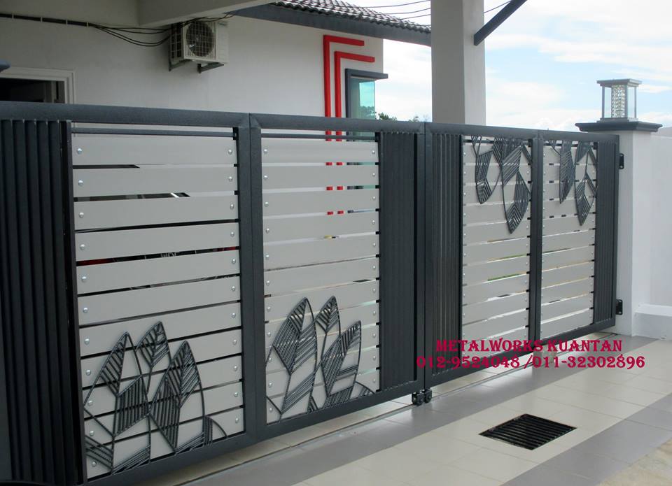 Lihat Desain Rumah  2019 Design Pintu Pagar  Moden Images 