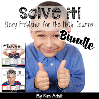 https://www.teacherspayteachers.com/Product/Math-Journal-Story-Problems-Solve-This-Bundle-638907