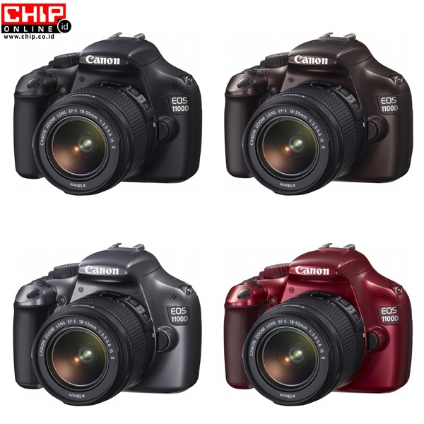 Canon Persembahkan Kamera DSLR EOS 600D dan EOS 1100D 