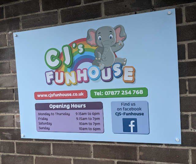 CJ's Funhouse | Cramlington Softplay Review - opening hours