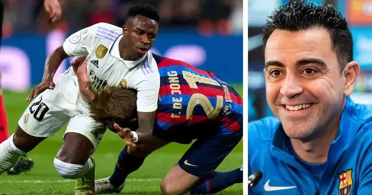 'He created nothing today': Xavi hails one Barca star for neutralizing Vinicius Jr threat in El Clasico