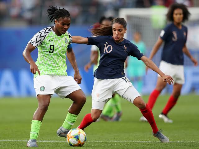 Super Falcons Striker Desire Oparanozie Spitfire on Nigeria Government