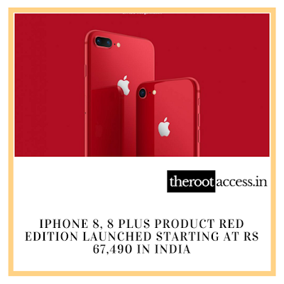 iPhone 8 and 8 plus Red Edition Review: India