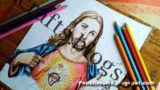 Pencil Drawings of Jesus Easy and Simple