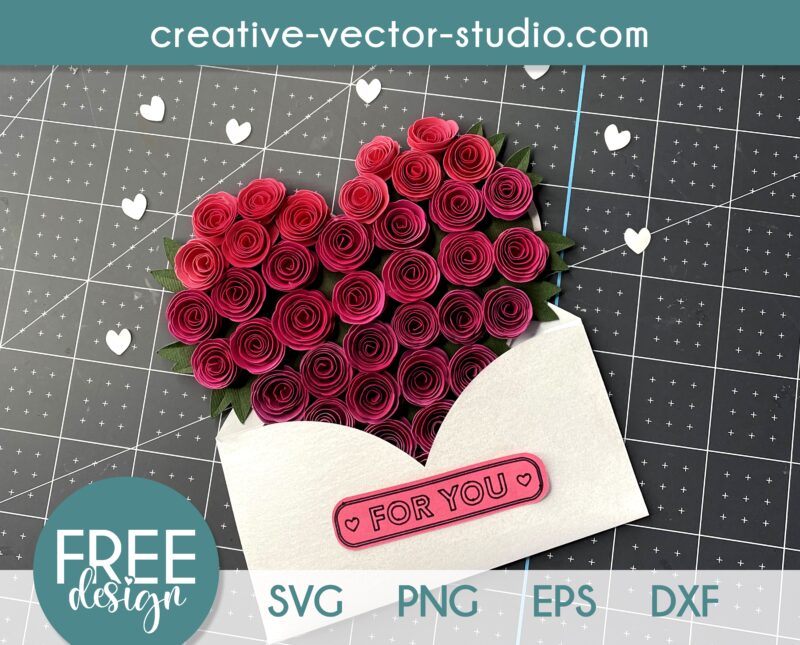 You Make My Heart Go BOOM! DIY Valentine Card SVG Cut File — Khara Plicanic