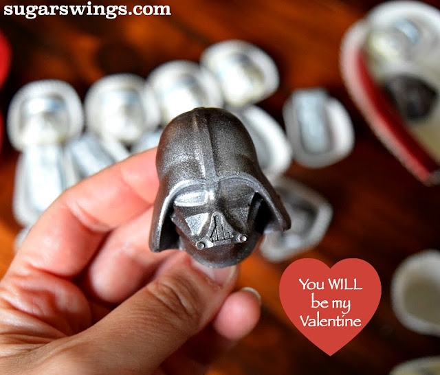 darth vader Valentine chocolate