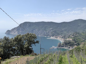 panorama su Monterosso dal sentiero azzurro delle Cinque Terre