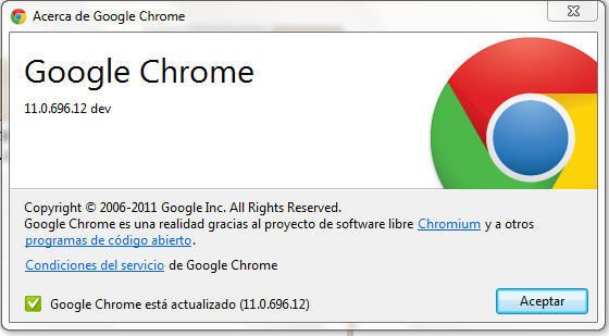 Nuevo logo de google chrome