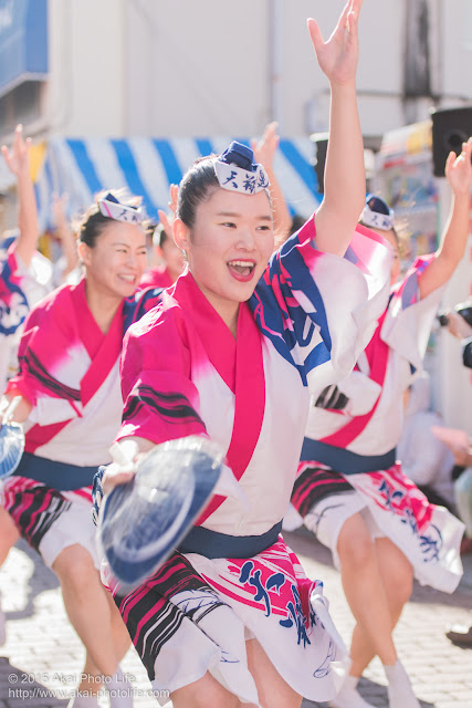 天翔連 清瀬駅南口・秋のふれあい祭り 阿波踊り