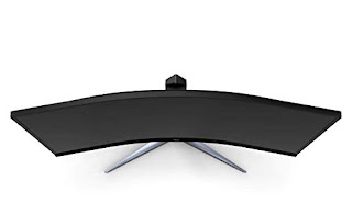 AOC CQ34G2 Super Curved Frameless Gaming Monitor, UltraWide FHD 2560x1080, 1500R VA Panel, 1ms MPRT, 75Hz, FreeSync, Height Adjustable, 3-Yr Zero Dead Pixels