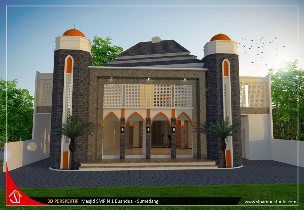  Desain  masjid  minimalis 2  lantai  Masjid  in 2019 t Islamic