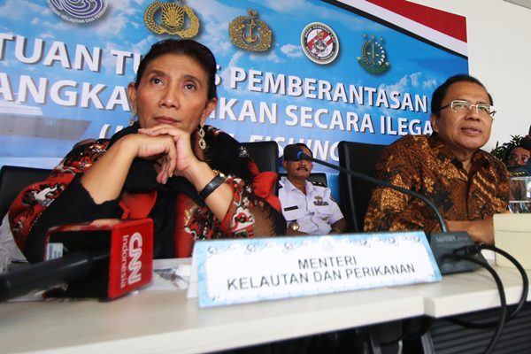 SUSI MENYATAKAN KALAU KEBIJAKAN PEMBERANTASAN PENCURIAN IKAN BELUM EFISIEN