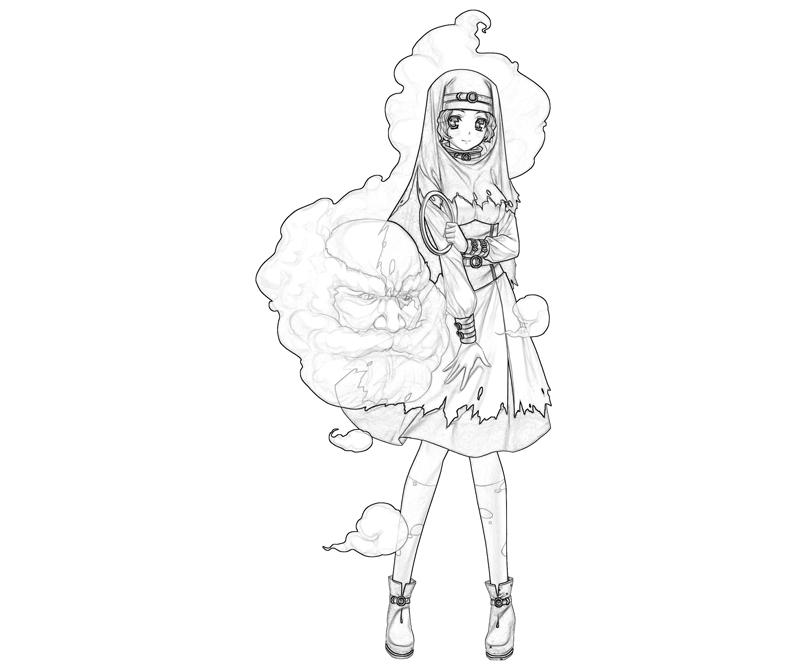 ichirin-kumoi-character-coloring-pages