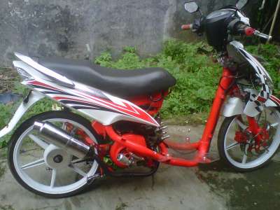  Modifikasi Yamaha Mio Simple Sarboah