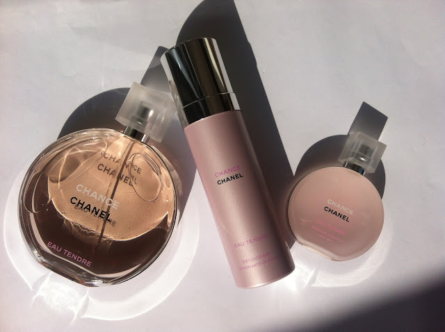 CHANEL CHANCE Eau Tendre Eau Fraiche: Eau de Toilette, Parfum Cheveux, Deodorant e Eau de Toilette Twist and Spray