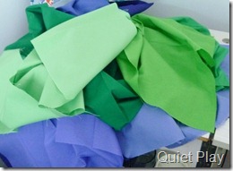 Iris wallhanging fabrics