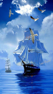 sailing ship painting - buddy blog ideas