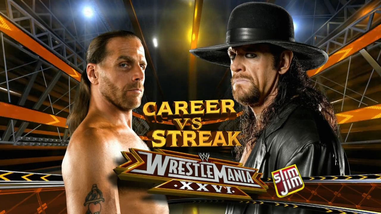 ... : The Undertaker vs Shawn Michaels â€“ Streak vs Career. (WWEHD HoF
