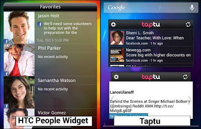 HTC People Widget Alternatives