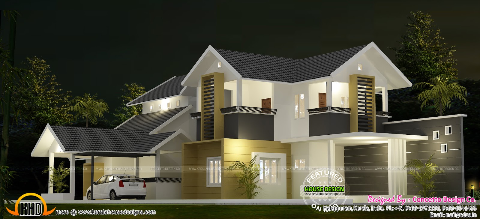 Proposed house  at Kondotty Malappuram  Kerala  home  