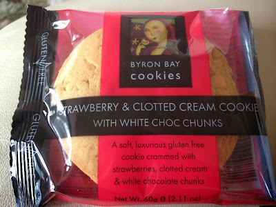 byron bay strawberry clotted cream white choc chunk cookie