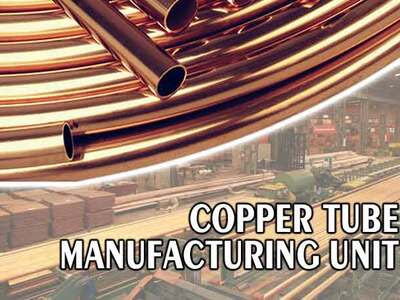 India's first state-of-the-art copper tube plant will be started in Gujarat.