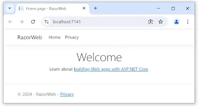 Create A Web Application