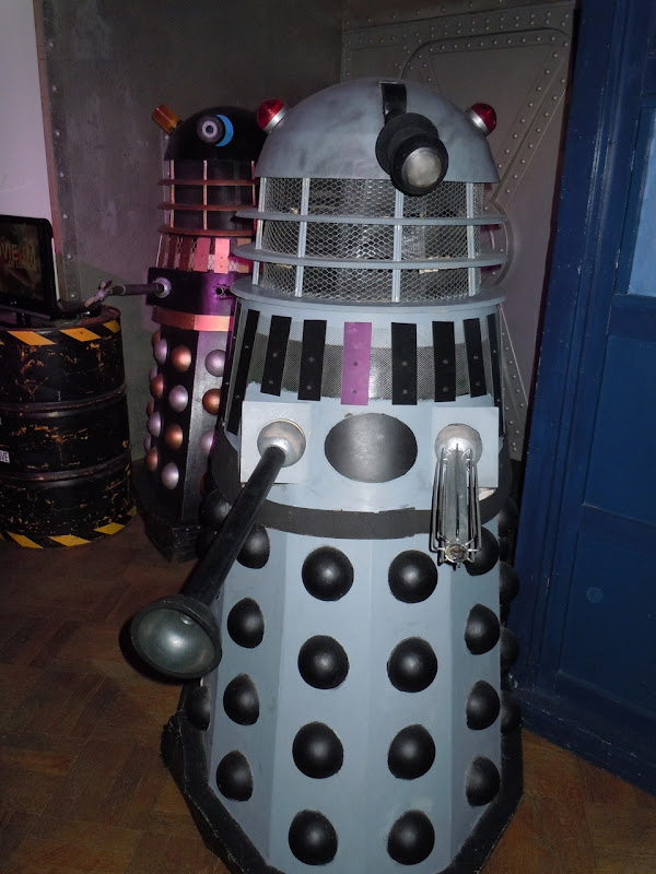 Dr Who and the Daleks movie props