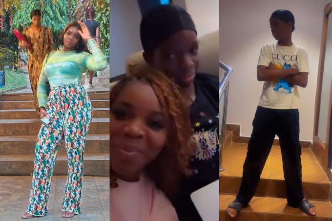 Wizkid’s baby mama Sola Ogudugu beams with pride as their son, Boluwatife turns 13