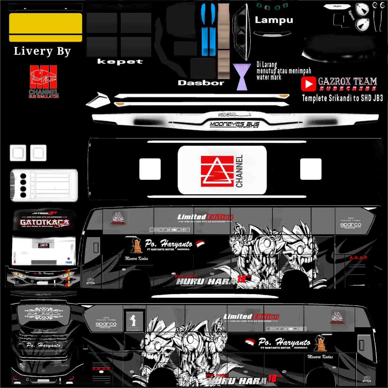 mod bus gatot kaca