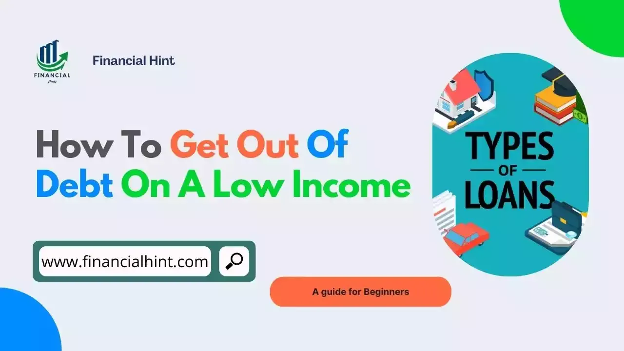 how to get out of debt on a low income