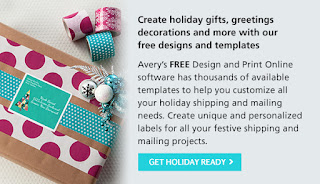 Image: Easy-to-Use Holiday Templates from Avery