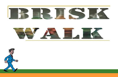 brisk walk