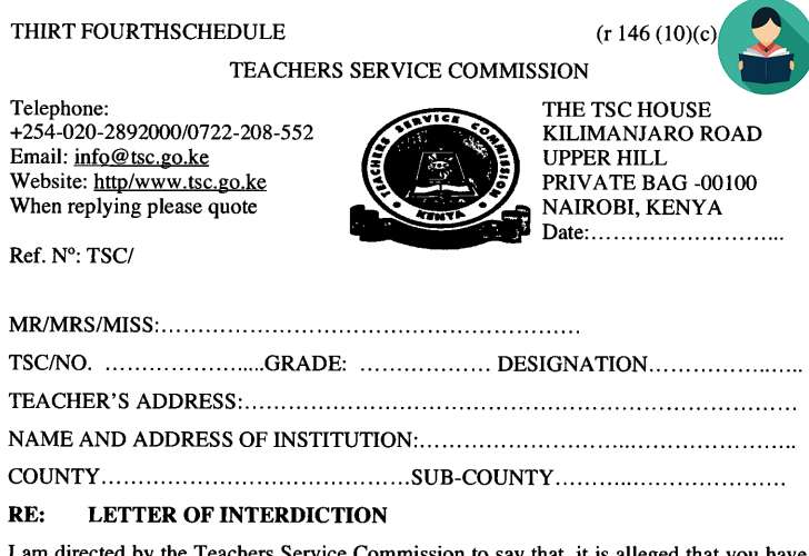 TSC Offences and evidence required for interdiction