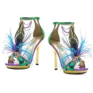 ... +High+Heel+Shoes+Peacock+Feather+Shoes+Mardi+Gras+Costume+Shoes.jpg