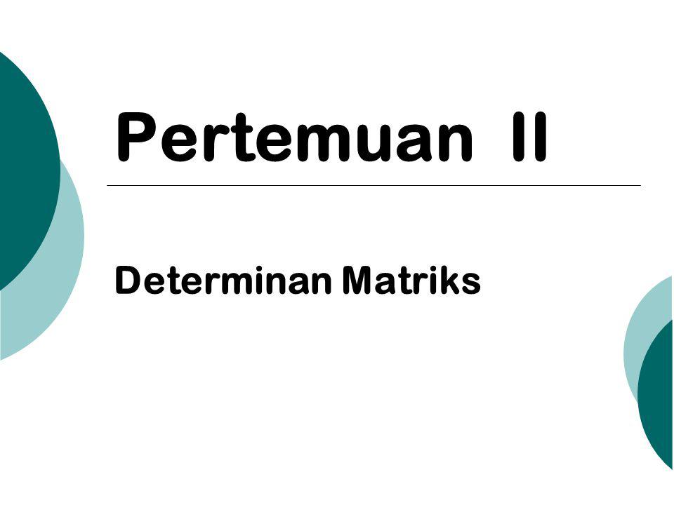 Determinan Matriks, Metematika SMA Download File Lengkap ...